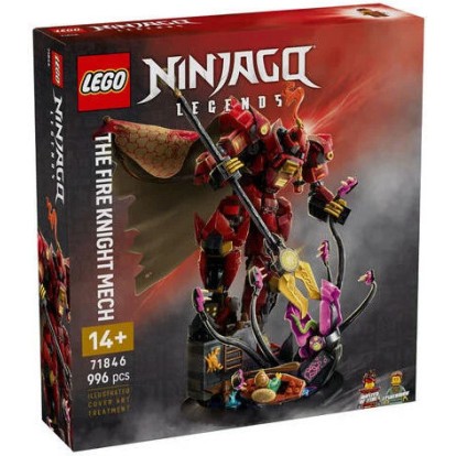 Lego Ninjago The Fire Knight Mech για 14+ Ετών 996τμχ