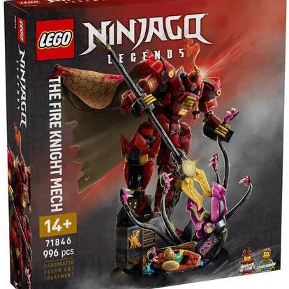 Lego Ninjago The Fire Knight Mech για 14+ Ετών 996τμχ