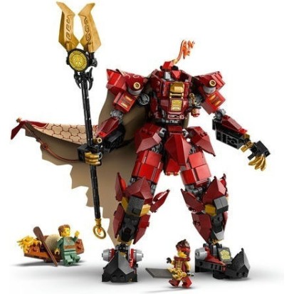 Lego Ninjago The Fire Knight Mech για 14+ Ετών 996τμχ