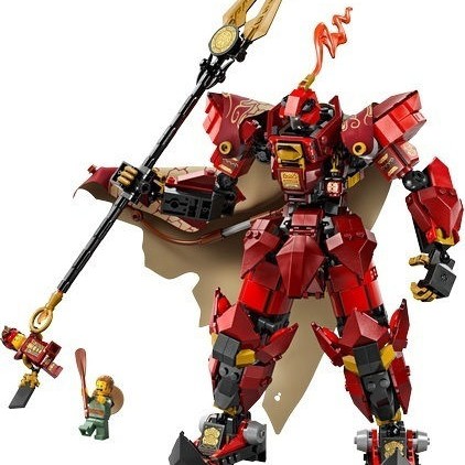 Lego Ninjago The Fire Knight Mech για 14+ Ετών 996τμχ