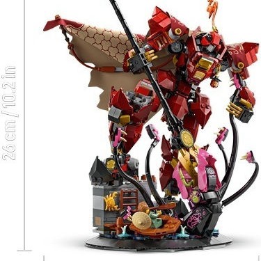 Lego Ninjago The Fire Knight Mech για 14+ Ετών 996τμχ