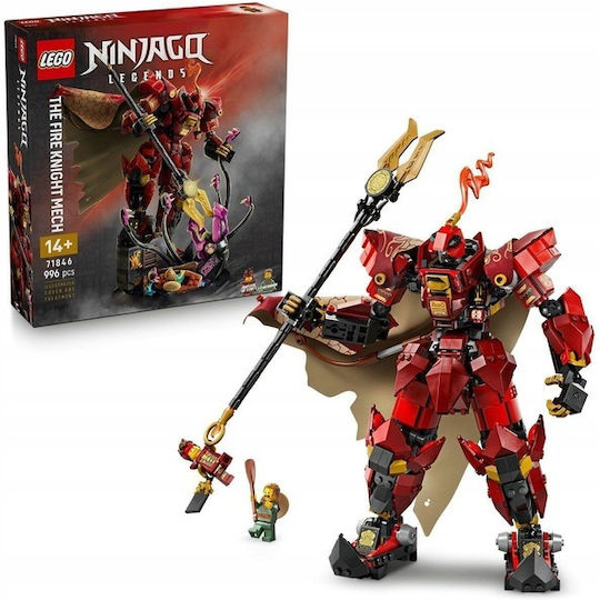Lego Ninjago The Fire Knight Mech για 14+ Ετών 996τμχ