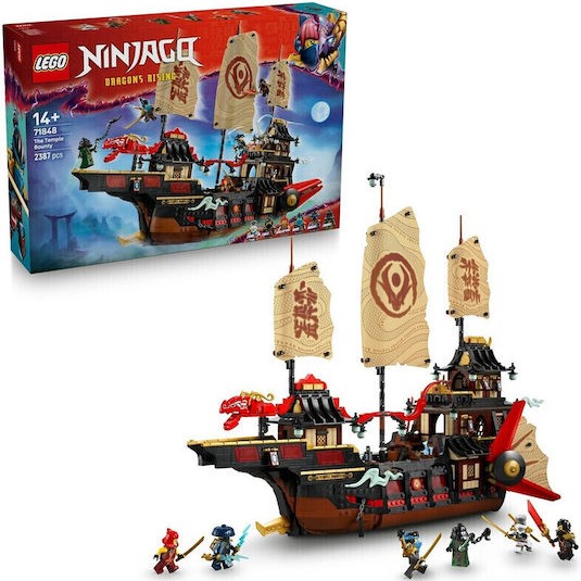 Lego Ninjago The Temple Bounty για 14+ Ετών 2387τμχ