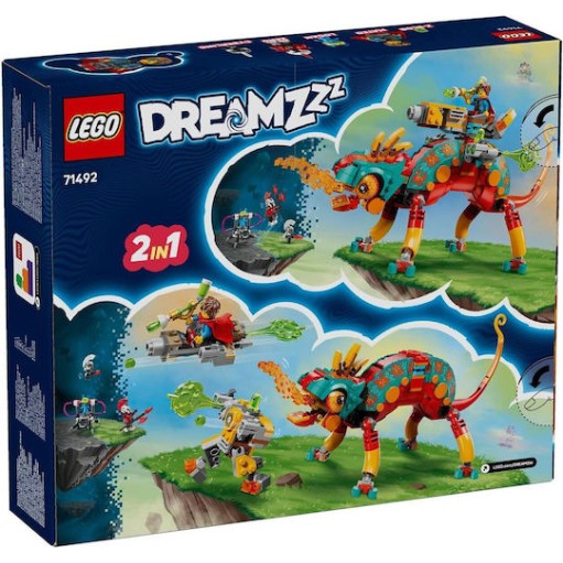 Lego DREAMZzz Mateo's Fire Chameleon για 7+ Ετών 443τμχ