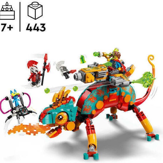 Lego DREAMZzz Mateo's Fire Chameleon για 7+ Ετών 443τμχ