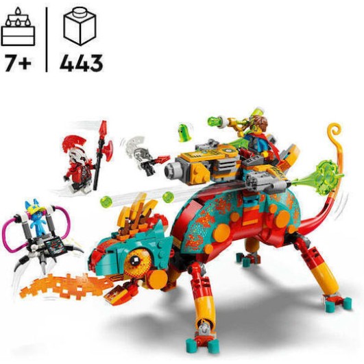 Lego DREAMZzz Mateo's Fire Chameleon για 7+ Ετών 443τμχ