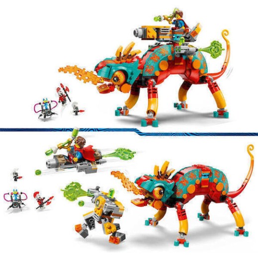 Lego DREAMZzz Mateo's Fire Chameleon για 7+ Ετών 443τμχ