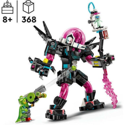 Lego DREAMZzz Mateo Vs Cyber Brain Mech για 8+ Ετών 368τμχ