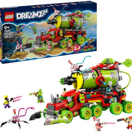 Lego DREAMZzz Mateo's Spray Paint Truck για 9+ Ετών 929τμχ