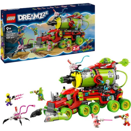 Lego DREAMZzz Mateo's Spray Paint Truck για 9+ Ετών 929τμχ