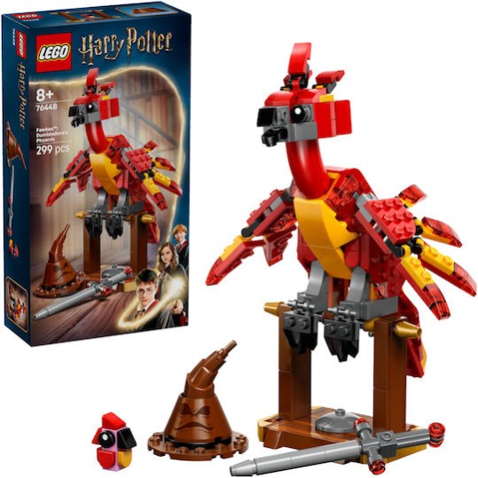 Lego Harry Potter Fawkes: Dumbledore's Phoenix για 8+ Ετών 299τμχ