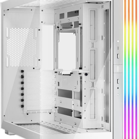 Be Quiet Light Base 600 DX Gaming Midi Tower Κουτί Υπολογιστή με Πλαϊνό Παράθυρο και RGB Φωτισμό Λευκό