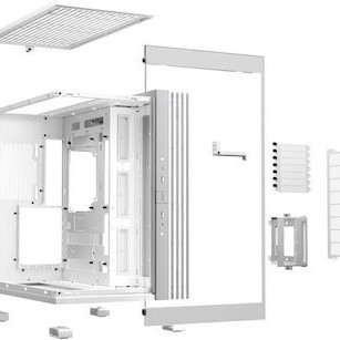 Be Quiet Light Base 600 DX Gaming Midi Tower Κουτί Υπολογιστή με Πλαϊνό Παράθυρο και RGB Φωτισμό Λευκό