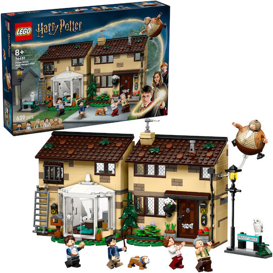 Lego Harry Potter Privet Drive: Aunt Marge's Visit για 8+ Ετών 639τμχ