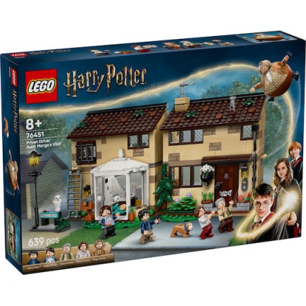 Lego Harry Potter Privet Drive: Aunt Marge's Visit για 8+ Ετών 639τμχ