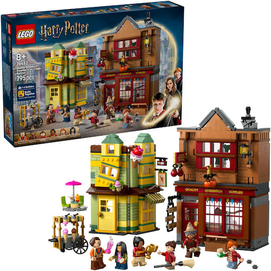 Lego Harry Potter Quality Quidditch Supplies & Ice Cream Parlour για 8+ Ετών 795τμχ