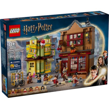 Lego Harry Potter Quality Quidditch Supplies & Ice Cream Parlour για 8+ Ετών 795τμχ