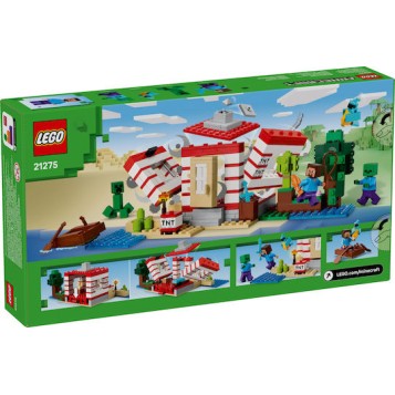 Lego Minecraft The TNT Jungle House για 8+ Ετών 287τμχ