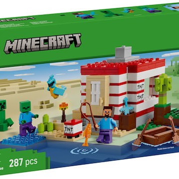 Lego Minecraft The TNT Jungle House για 8+ Ετών 287τμχ