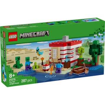 Lego Minecraft The TNT Jungle House για 8+ Ετών 287τμχ