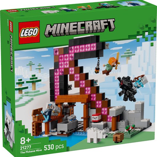 Lego Minecraft The Pickaxe Mine για 8+ Ετών 530τμχ
