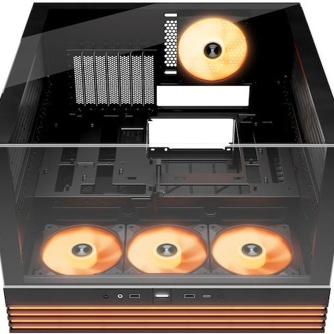 Be Quiet Light Base 600 LX Gaming Midi Tower Κουτί Υπολογιστή με Πλαϊνό Παράθυρο και RGB Φωτισμό Μαύρο