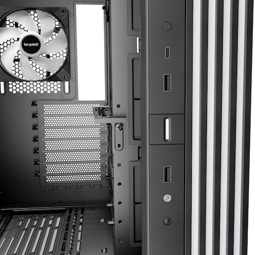 Be Quiet Light Base 600 LX Gaming Midi Tower Κουτί Υπολογιστή με Πλαϊνό Παράθυρο και RGB Φωτισμό Μαύρο