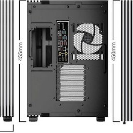 Be Quiet Light Base 600 LX Gaming Midi Tower Κουτί Υπολογιστή με Πλαϊνό Παράθυρο και RGB Φωτισμό Μαύρο