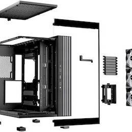 Be Quiet Light Base 600 LX Gaming Midi Tower Κουτί Υπολογιστή με Πλαϊνό Παράθυρο και RGB Φωτισμό Μαύρο