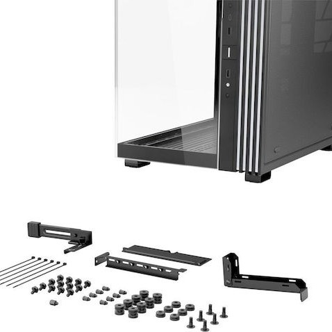 Be Quiet Light Base 600 LX Gaming Midi Tower Κουτί Υπολογιστή με Πλαϊνό Παράθυρο και RGB Φωτισμό Μαύρο