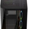 Krux Empero Gaming Midi Tower Κουτί Υπολογιστή με Πλαϊνό Παράθυρο και ARGB Φωτισμό Μαύρο