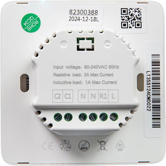 Linkedgo Smart Floor Heating Thermostat Powered By Shelly