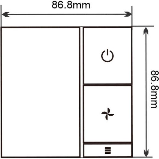 Shelly Linkedgo Smart Hvac Θερμοστάτης 1τμχ