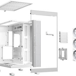 Be Quiet Light Base 600 LX Gaming Midi Tower Κουτί Υπολογιστή με Πλαϊνό Παράθυρο και RGB Φωτισμό Λευκό