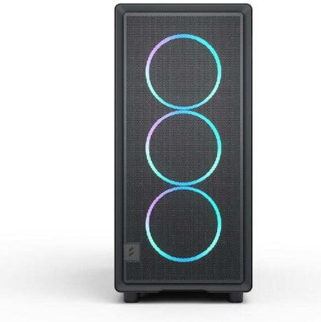 Fractal Design Epoch Midi Tower Κουτί Υπολογιστή με Πλαϊνό Παράθυρο Black TG RGB Light