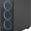 Fractal Design Epoch Midi Tower Κουτί Υπολογιστή με Πλαϊνό Παράθυρο Black TG RGB Light