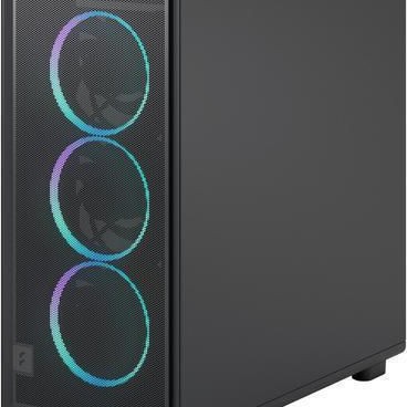Fractal Design Epoch Midi Tower Κουτί Υπολογιστή με Πλαϊνό Παράθυρο Black TG RGB Light