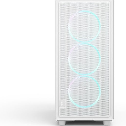 Fractal Design Epoch Midi Tower Κουτί Υπολογιστή με Πλαϊνό Παράθυρο White TG RGB Clear
