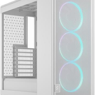 Fractal Design Epoch Midi Tower Κουτί Υπολογιστή με Πλαϊνό Παράθυρο White TG RGB Clear
