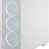 Fractal Design Epoch Midi Tower Κουτί Υπολογιστή με Πλαϊνό Παράθυρο White TG RGB Clear