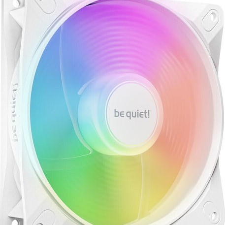 Be Quiet Light Wings LX Reverse Case Fan 120mm με ARGB Φωτισμό και Σύνδεση 4-Pin PWM Λευκό