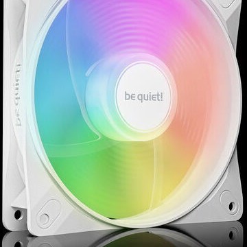 Be Quiet Light Wings LX Reverse Case Fan 120mm με ARGB Φωτισμό και Σύνδεση 4-Pin PWM Λευκό
