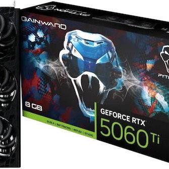Gainward GeForce RTX 5060 Ti 8GB GDDR7 Python III Κάρτα Γραφικών