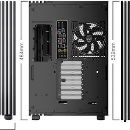 Be Quiet Light Base 900 FX Full Tower Κουτί Υπολογιστή με RGB Φωτισμό Μαύρο