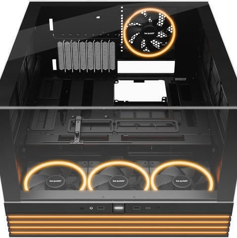 Be Quiet Light Base 900 FX Full Tower Κουτί Υπολογιστή με RGB Φωτισμό Μαύρο