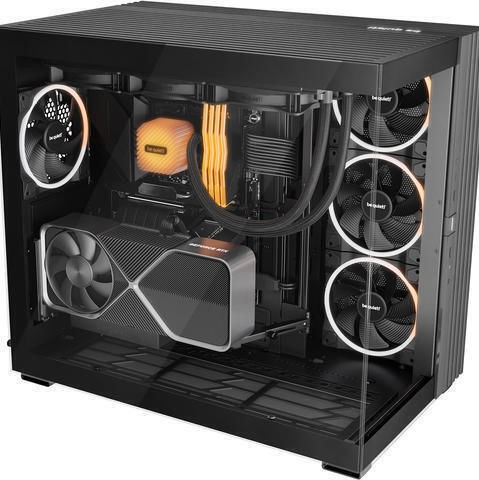 Be Quiet Light Base 900 FX Full Tower Κουτί Υπολογιστή με RGB Φωτισμό Μαύρο