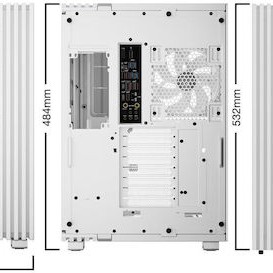 Be Quiet Light Base 900 FX Gaming Midi Tower Κουτί Υπολογιστή με RGB Φωτισμό Λευκό