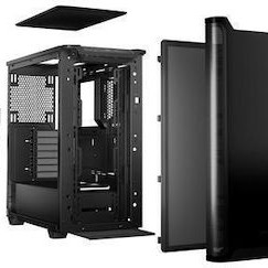 Be Quiet Pure Base 501 Midi Tower Κουτί Υπολογιστή Μαύρο