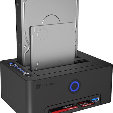 Icy Box Card Reader SATA για SD