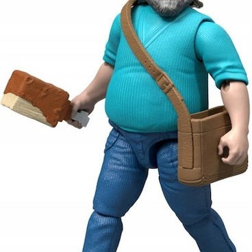 Φιγούρα Δράσης Steve Minecraft 10εκ.